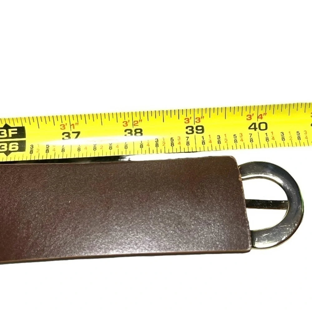 Chico’s Arlie Animal Spring Haircalf Belt Size S